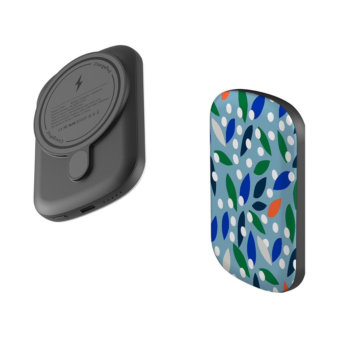 MagSafe Power Bank - Floral Drops