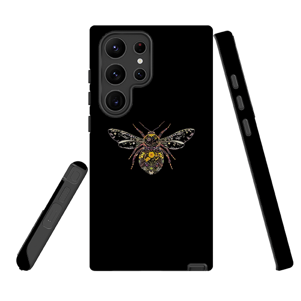 Samsung Tough  Case - Floral Bumble Bee By Helen Ahpornsiri