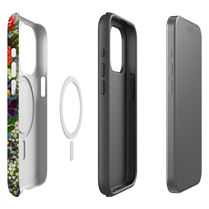 iPhone MagSafe Tough Case -  Floral Burst