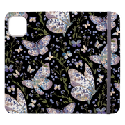 Floral Butterflies 4 Wallet Case By Helen Ahpornsiri