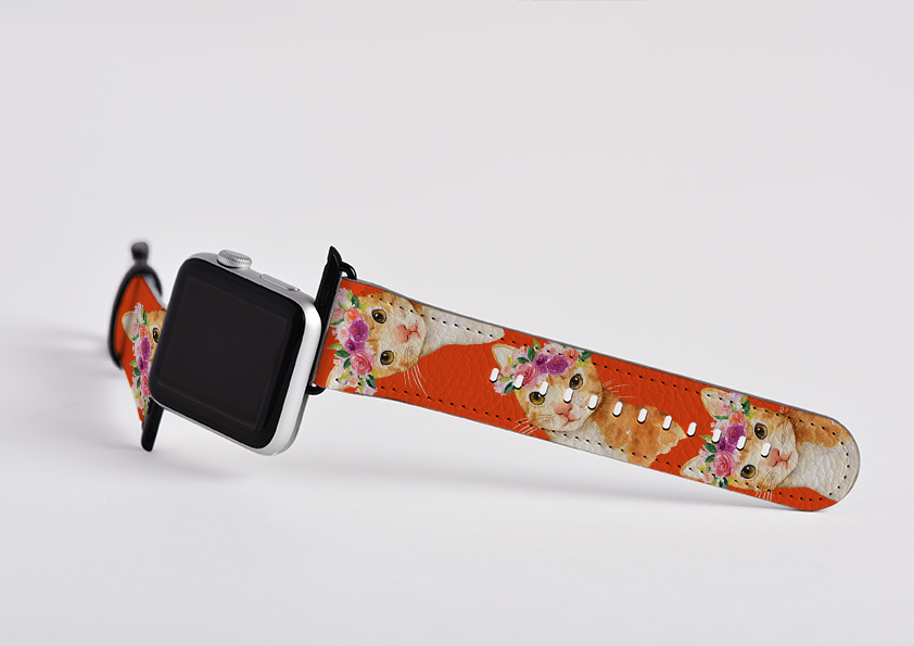 Coach floral apple watch clearance band