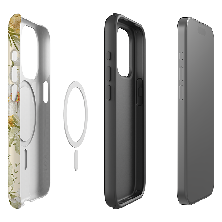 iPhone MagSafe Tough Case -  Floral Dog