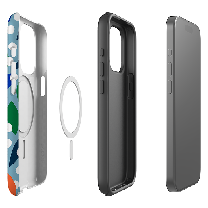 iPhone MagSafe Tough Case - Floral Drops