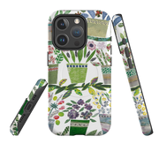 iPhone MagSafe Tough Case -  Flower Pots By Jane Robbins