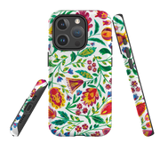 iPhone MagSafe Tough Case - Folk Pattern By Tracey English