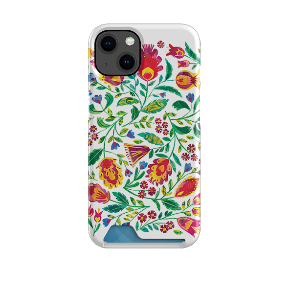 Folk Pattern Case and Card Case By Tracey English