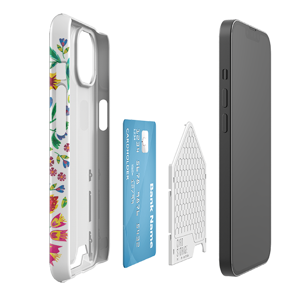Folk Pattern Case and Card Case By Tracey English