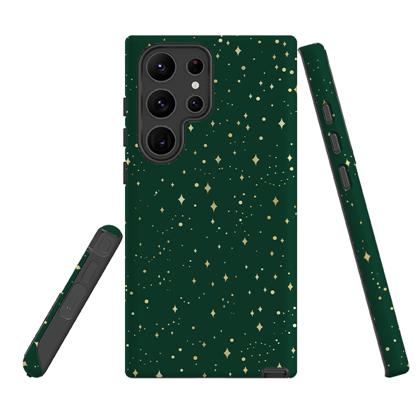Samsung Tough Case - Forest Green Cosmos