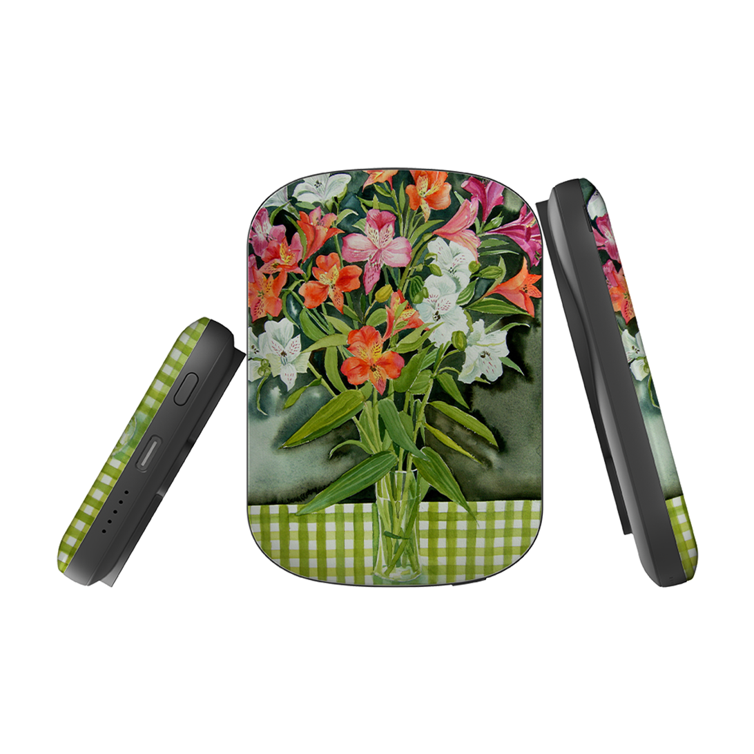 MagSafe Power Bank - Fresias By Mary Stubberfield