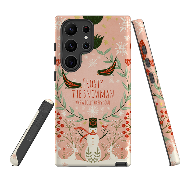 Samsung Tough Case - Frosty The Snow Man By Maja Lindberg