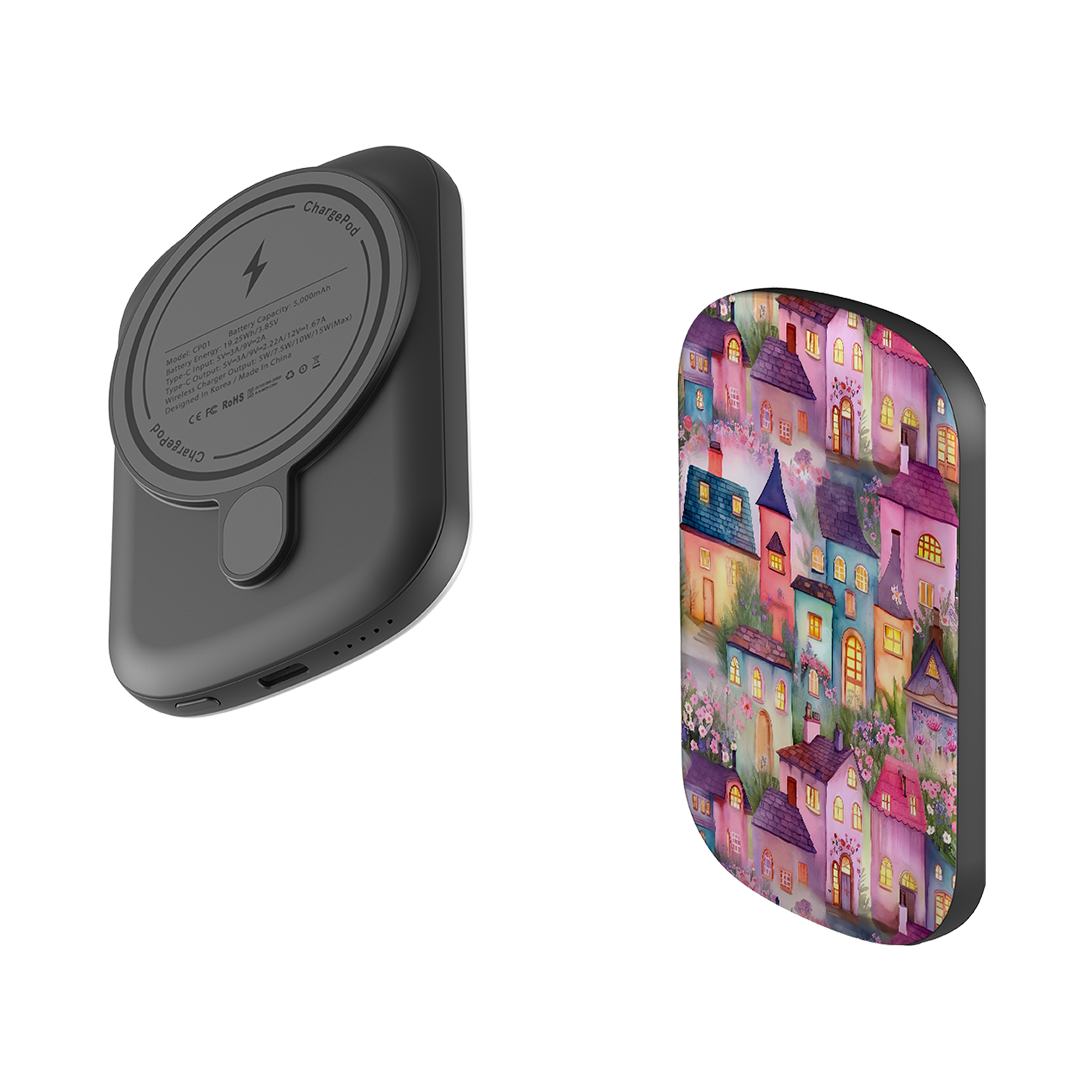 MagSafe Power Bank - Fairy Houses