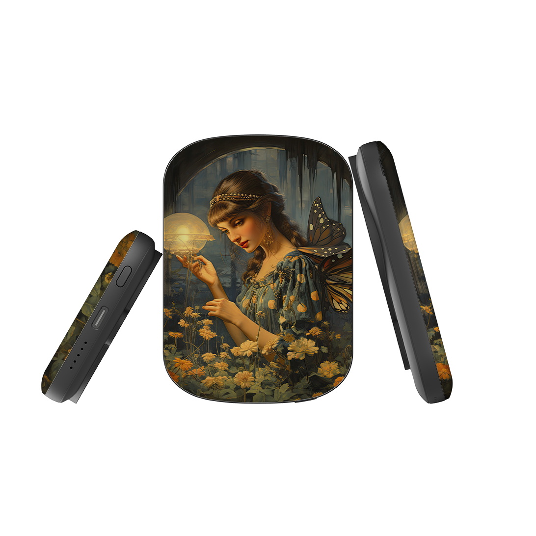 MagSafe Power Bank - Fairy Floral