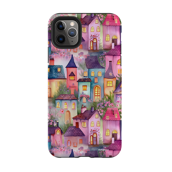 iPhone Tough Case - Fairy Houses