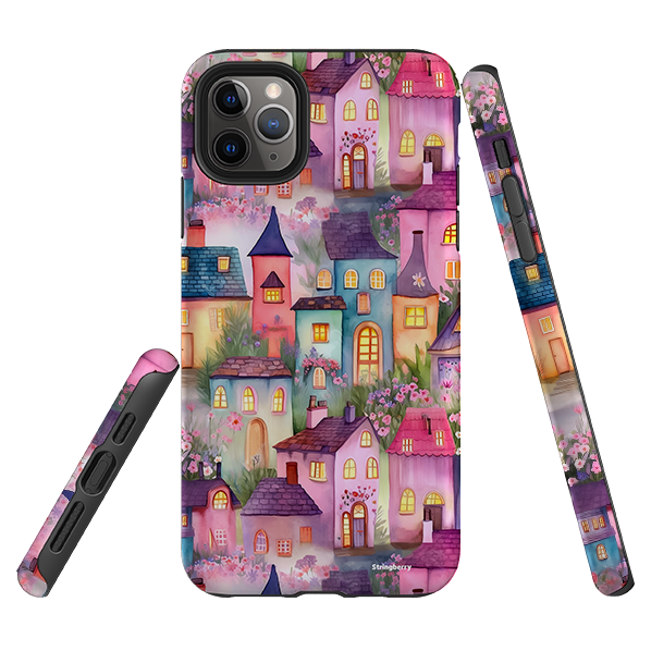 iPhone Tough Case - Fairy Houses
