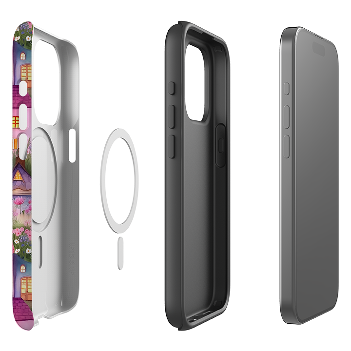 iPhone MagSafe Tough Case -  Fairy Houses