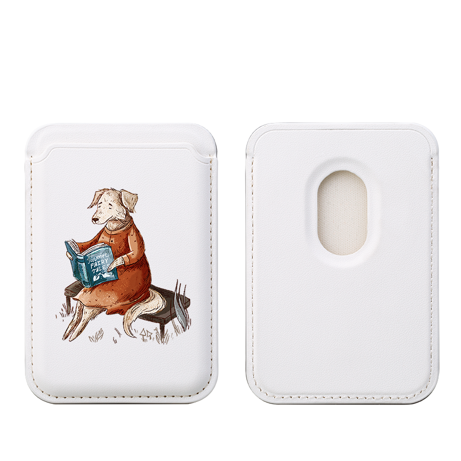 Fairy Tales MagSafe Wallet- White