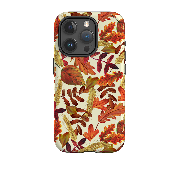 iPhone Tough Case - Fall Harvest Pattern By Abby Jacobs