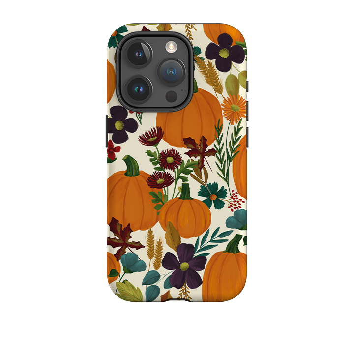 iPhone Tough Case - Fall Pumpkins By Abby Jacobs