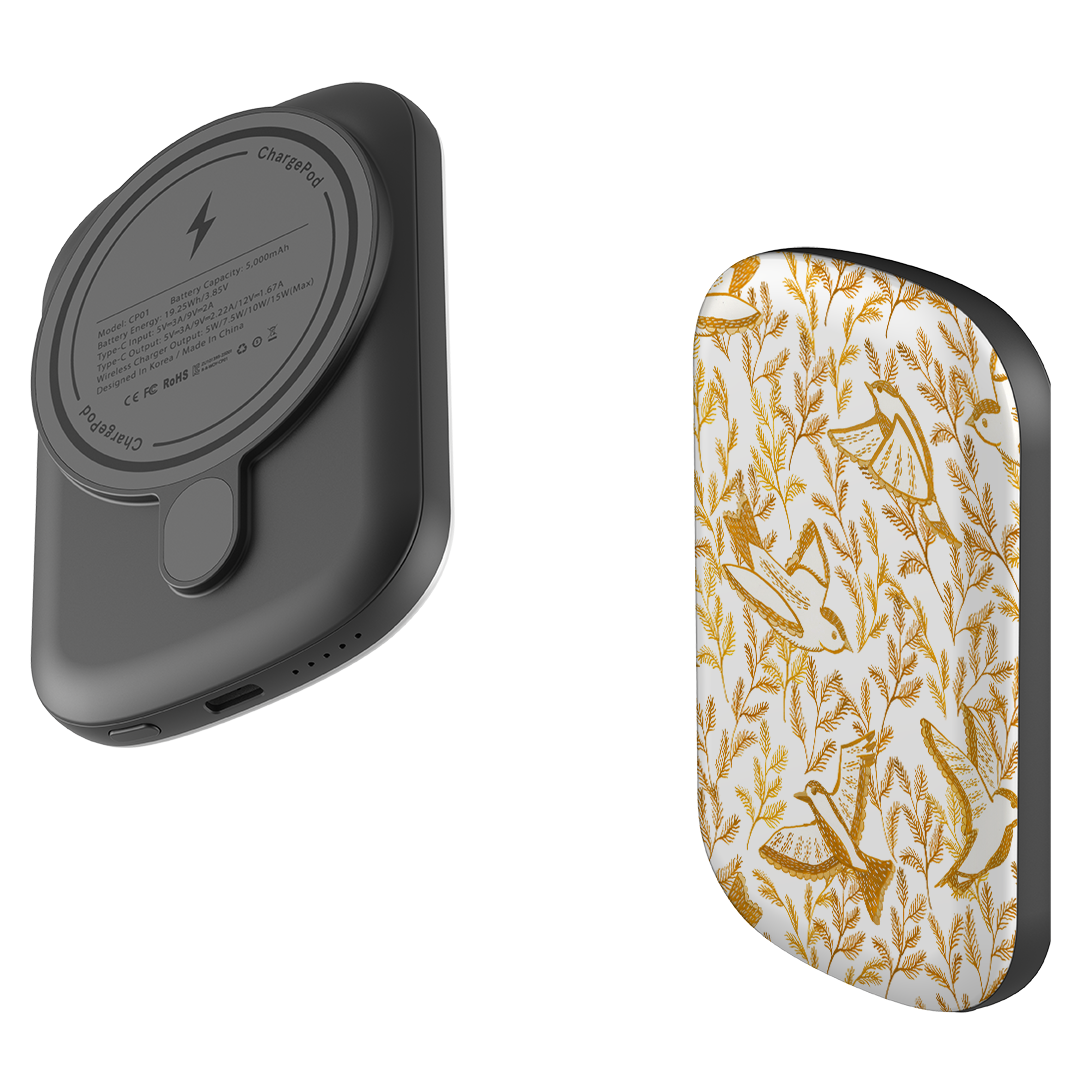 MagSafe Power Bank - Fall Birds By Abby Jacobs