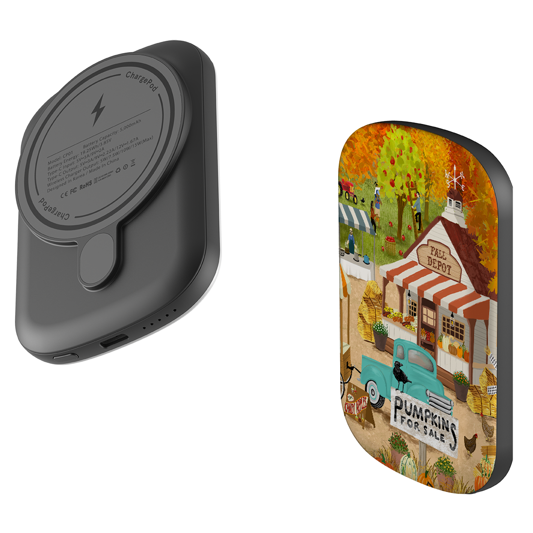 MagSafe Power Bank - Fall Festival By Abby Jacobs