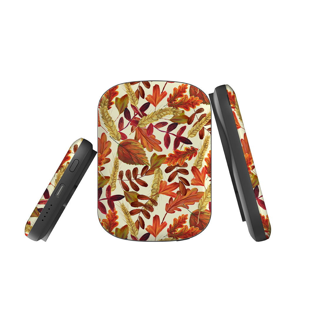 MagSafe Power Bank - Fall Harvest Pattern By Abby Jacobs