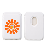 Fan Mandala MagSafe Wallet- White