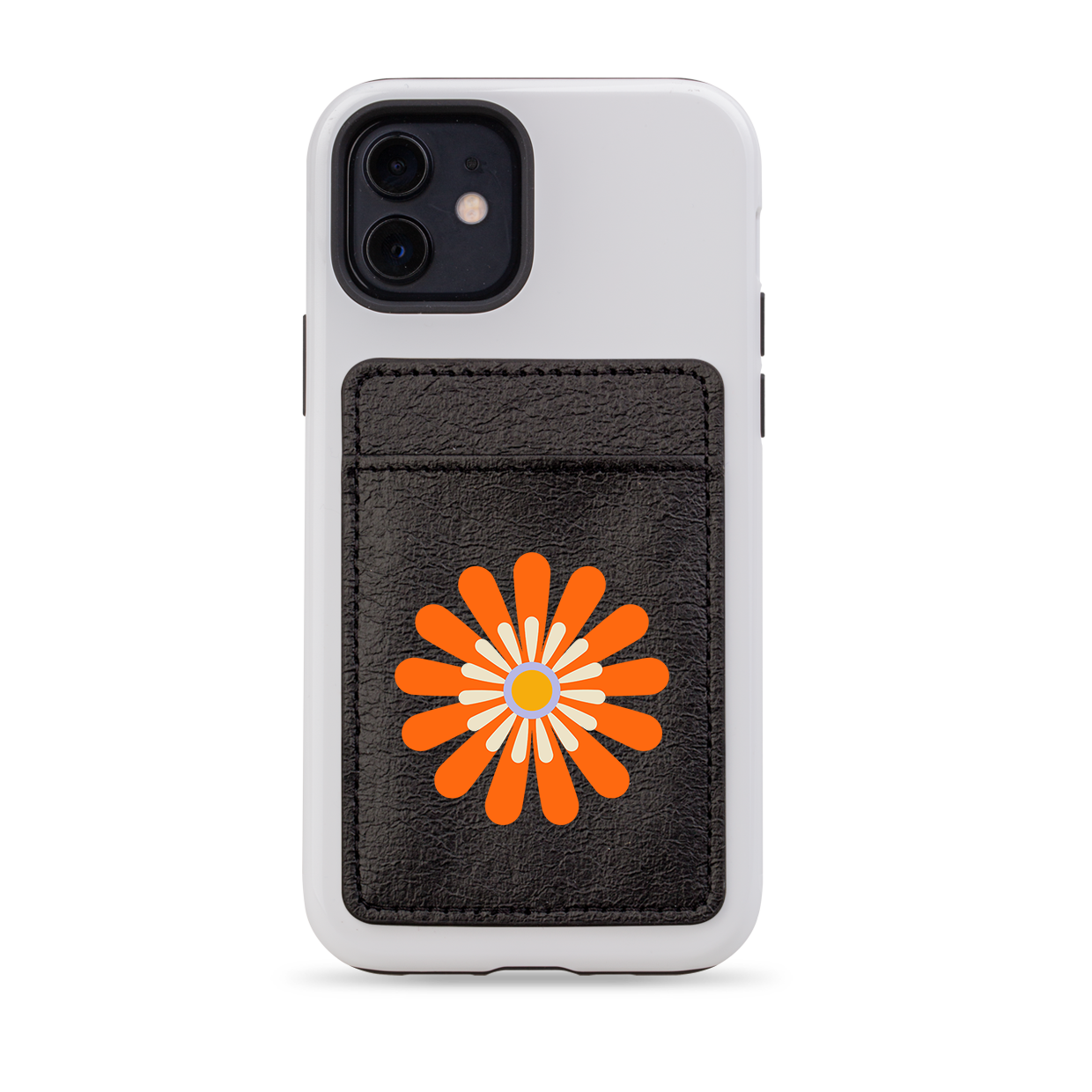 Fan Mandala MagSafe Wallet- Black