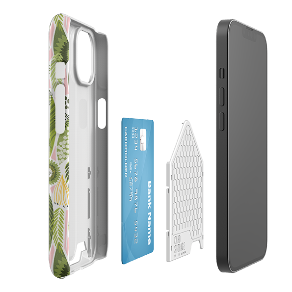 Fancy Foliage I By Ali Brookes Case and Card Case