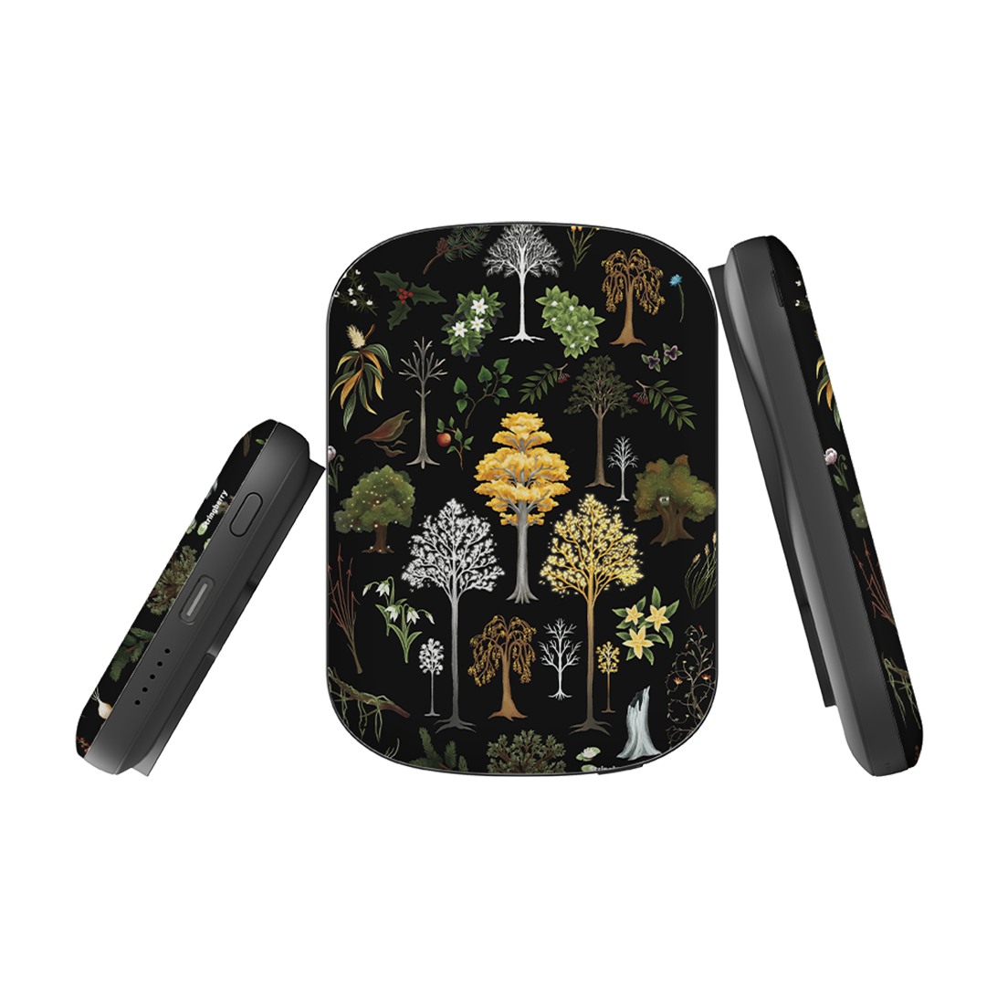 MagSafe Power Bank - Fantasy Herbal By Anna Stead