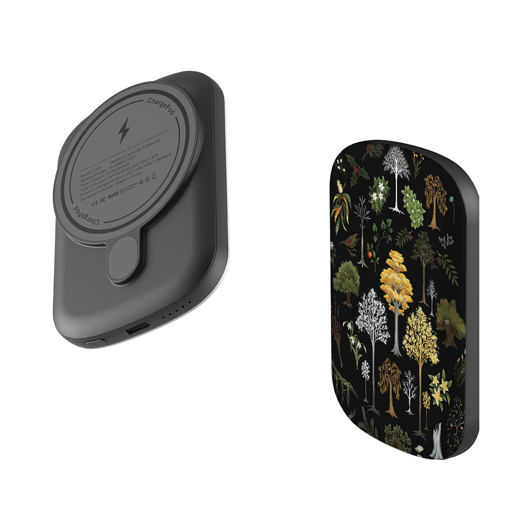 MagSafe Power Bank - Fantasy Herbal By Anna Stead