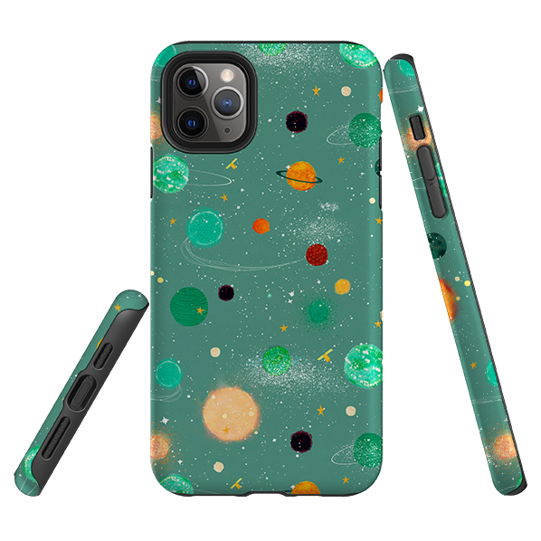 iPhone Tough Case - Far Far Away Green By Katherine Quinn