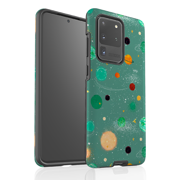 Samsung Tough Case - Far Far Away Green By Katherine Quinn