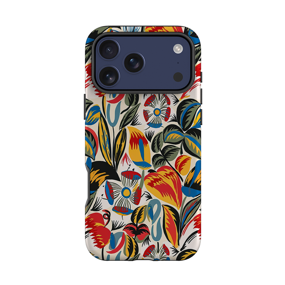 iPhone Tough Case - Fauvist Floral