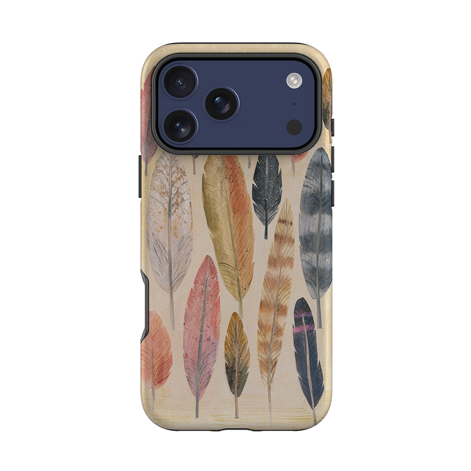 iPhone Tough Case - Feathers By Tracey English