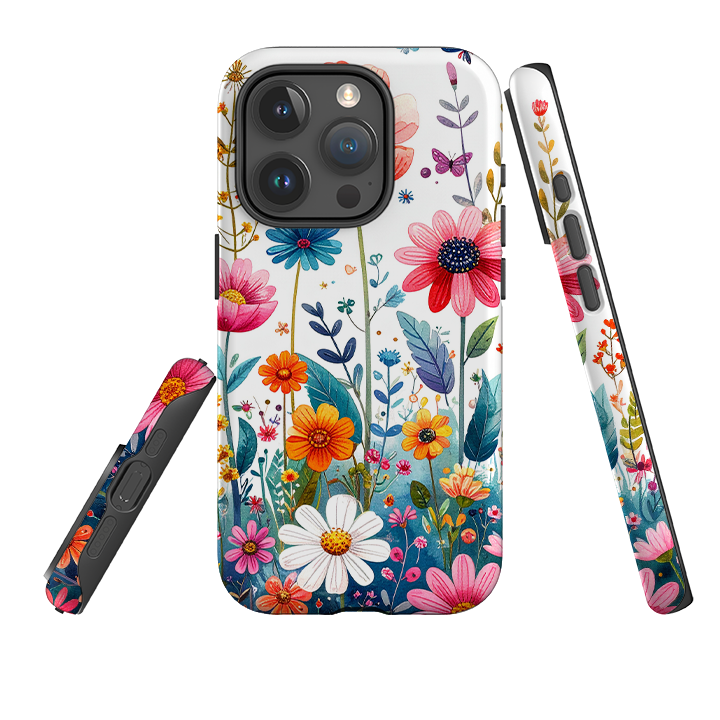 iPhone Tough Case - Field Floral