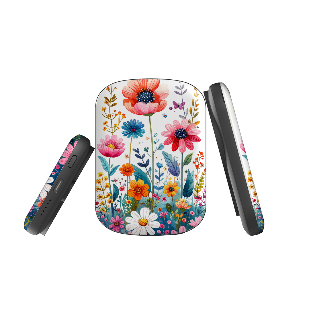 MagSafe Power Bank - Field Floral
