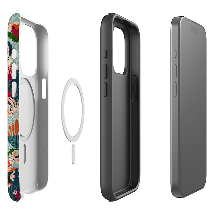 iPhone MagSafe Tough Case - Fiesta By Katherine Quinn