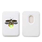 Fire Fly MagSafe Wallet- White