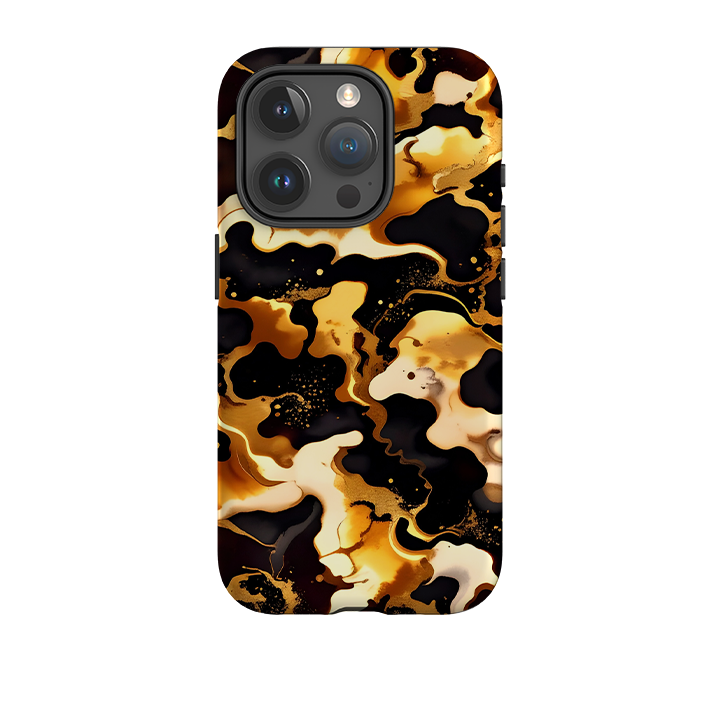 iPhone Tough Case - Fire Marble