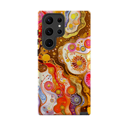 Samsung Tough  Case - Fire Marble
