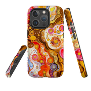 iPhone MagSafe Tough Case - Fire Marble