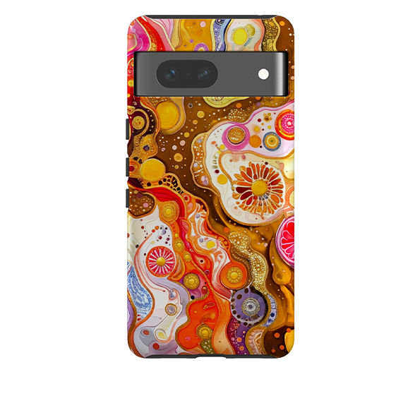 Google Tough Case - Fire Marble