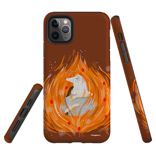 iPhone Tough Case - Fire Of Us By Madalina Andronic