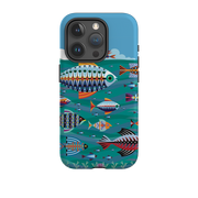 iPhone Tough Case - Fish By Patternistas