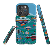 iPhone MagSafe Tough Case -  Fish By Patternista
