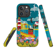 iPhone MagSafe Tough Case - Fishing Boat By Tracey English
