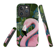 iPhone MagSafe Tough Case - Flamingo By Bex Parkin