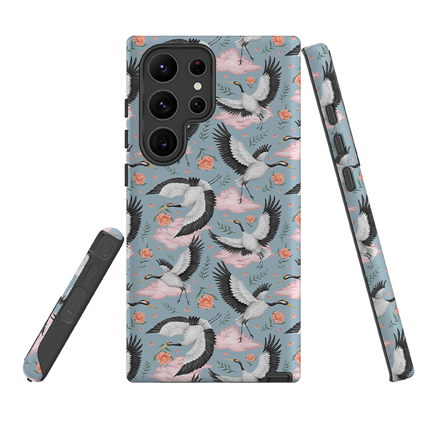 Samsung Tough  Case - Flight Of The Cranes By Catherine Rowe