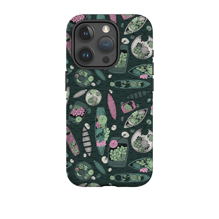 iPhone Tough Case - Floating Markets A By Jade Mosinski