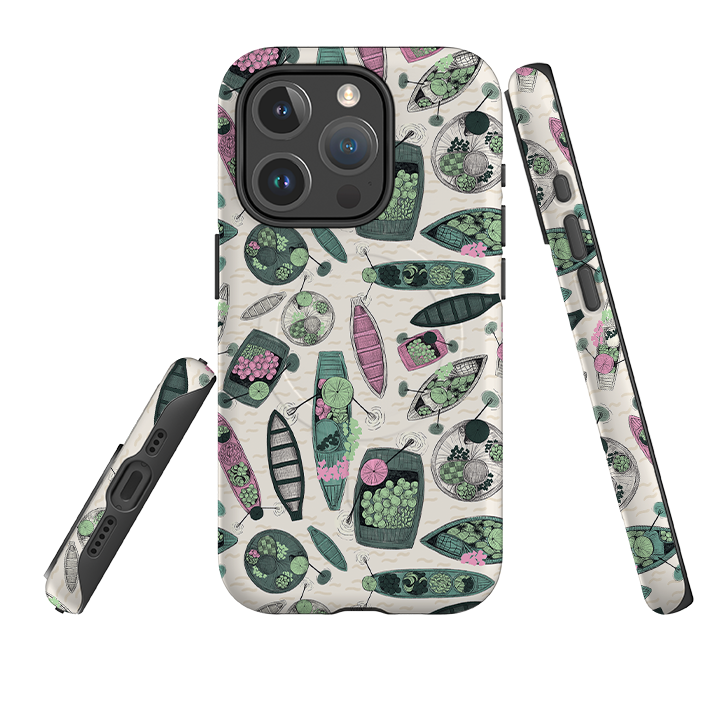 iPhone MagSafe Tough Case -  Floating Markets B By Jade Mosinski